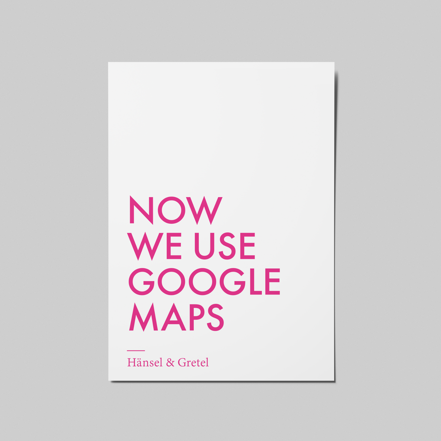 Hänsel und Gretel − einzelne Postkarte