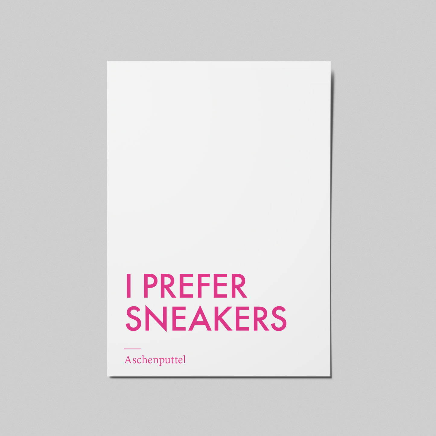 Aschenputtel − einzelne Postkarte