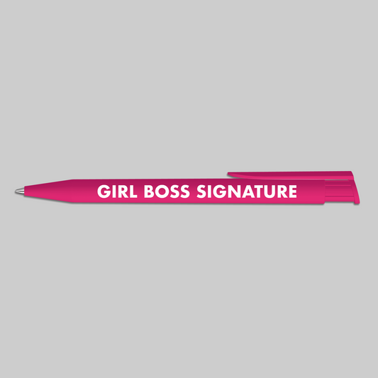 GIRL BOSS SIGNATURE Kugelschreiber