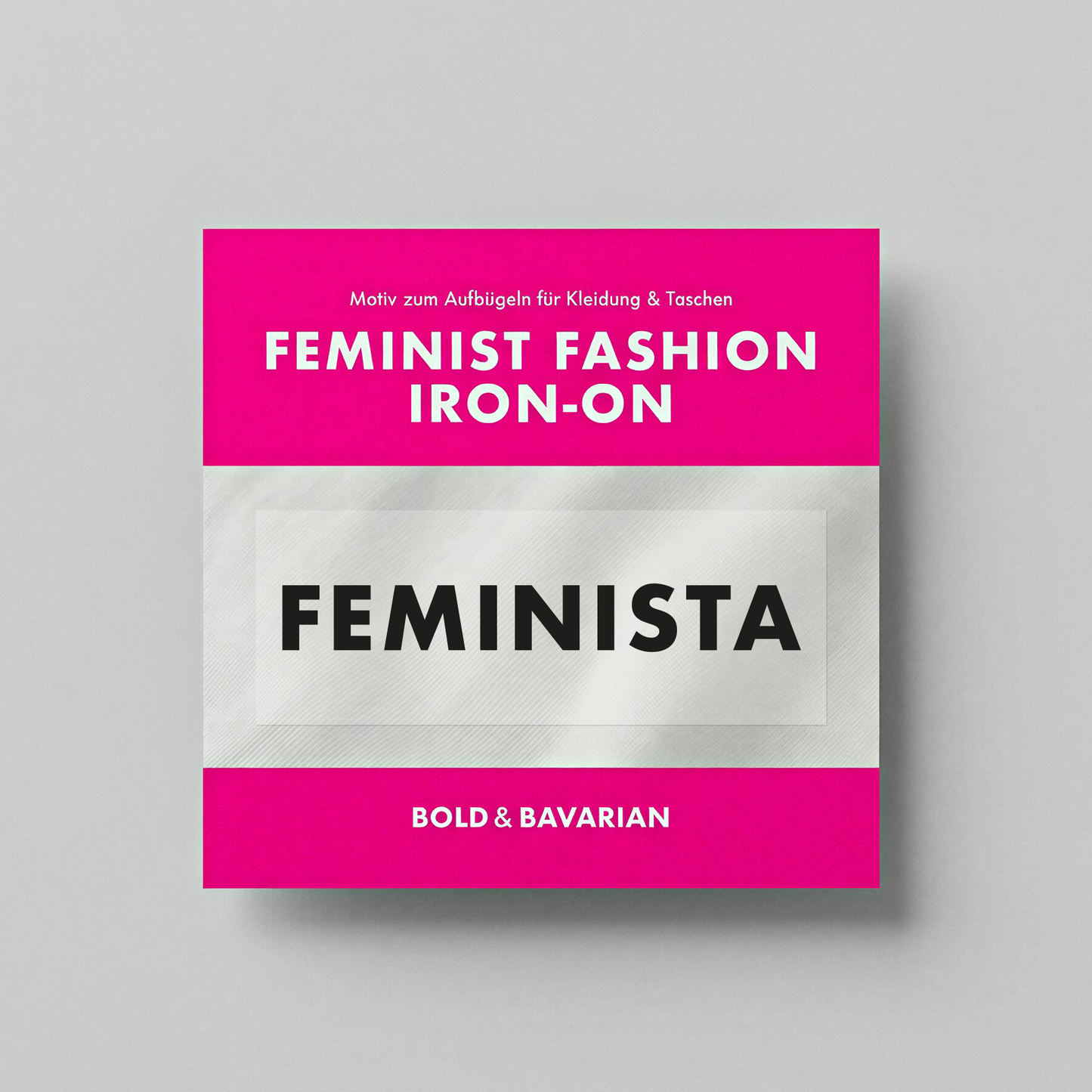 Iron-on "FEMINISTA"